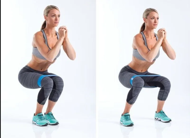 Kích hoạt mông trước khi squat giúp bài tập hiệu quả hơn và giảm tình trạng chỉ mỏi đùi trước.