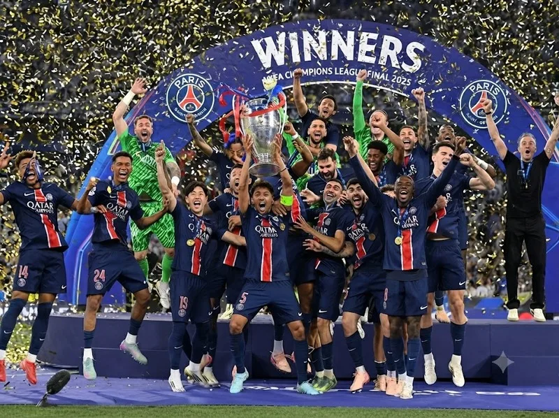 Paris Saint-Germain đánh dấu bước phát triển mới khi bổ sung thêm danh hiệu Champions League vào bộ sưu tập.