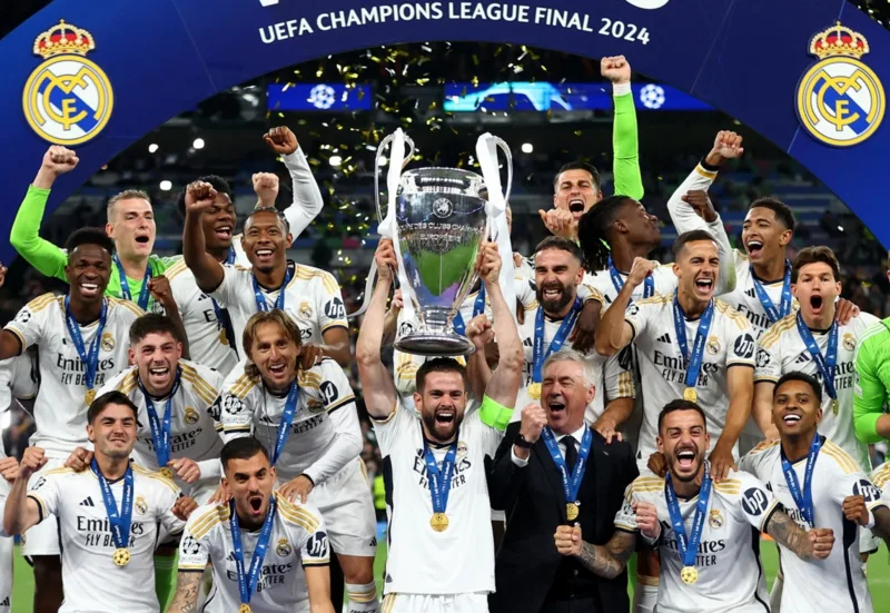 Real Madrid là đội bóng giữ kỷ lục vô địch Cúp C1/Champions League với 15 lần đăng quang.