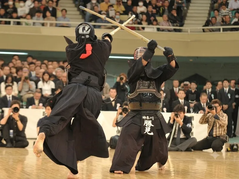 Thi đấu kendo yêu cầu đòn đánh chính xác, đúng kỹ thuật và thể hiện tinh thần võ đạo.